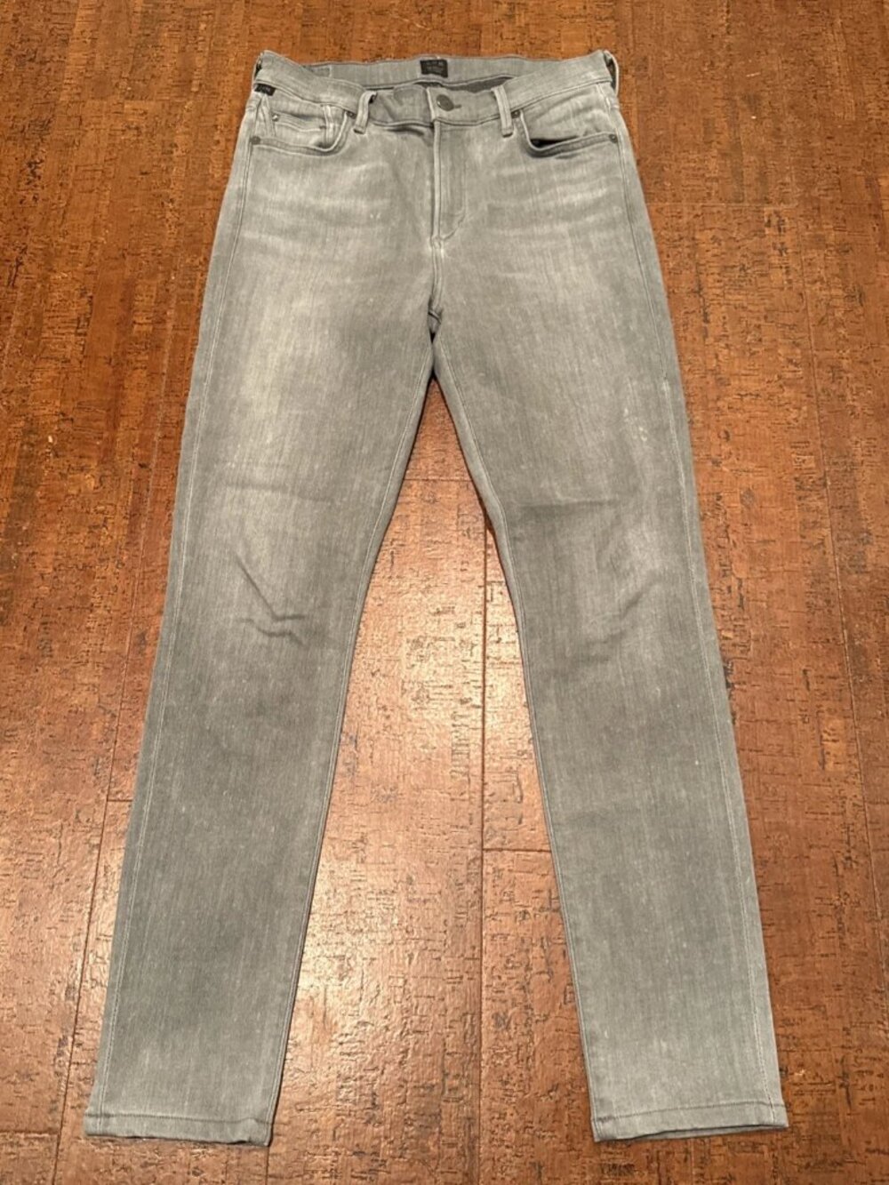Citizens Of Humanity Women’s 28 Gray Rocket High Rise Skinny Jeans Stretch Denim